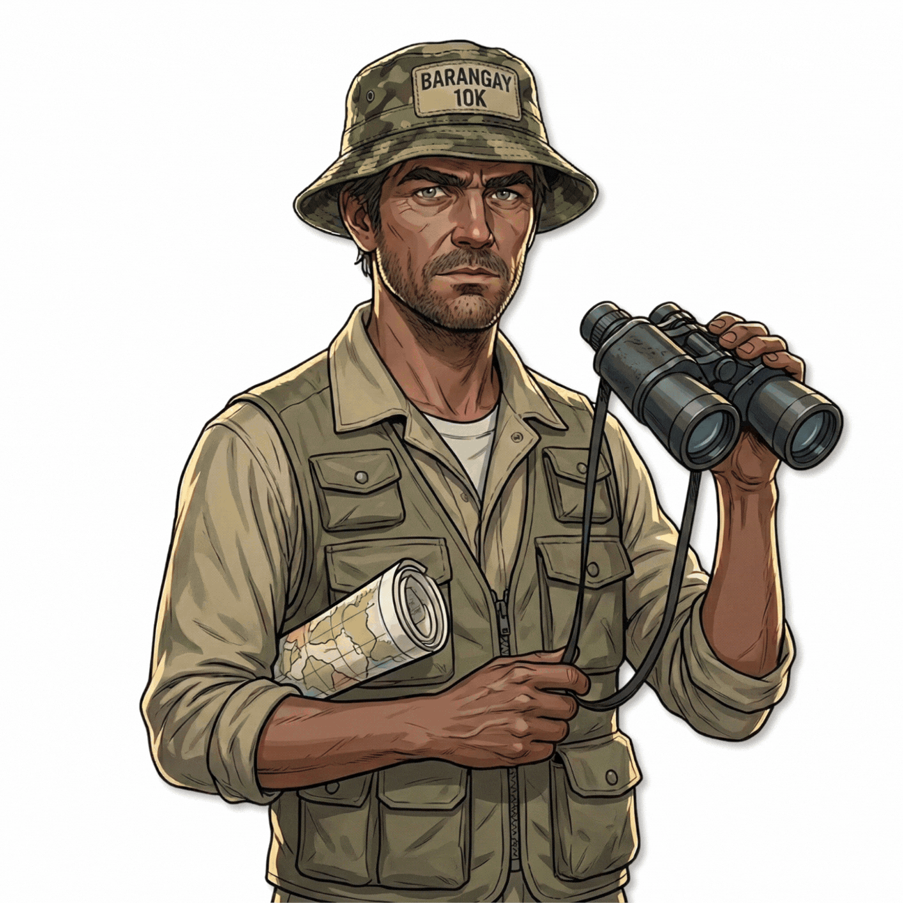 (Textured denim hat)